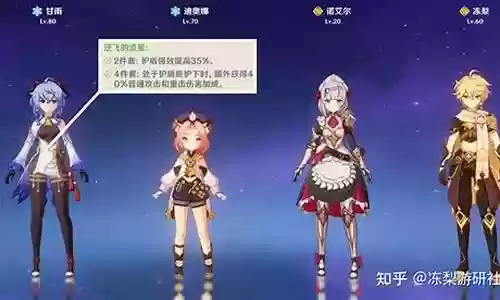 神力和甘雨阵容搭配插图