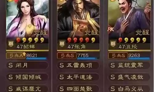 张角貂蝉蔡文姬阵容搭配插图