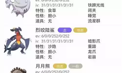 阿尔宙斯搭配阵容插图