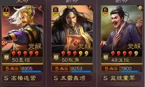 袁绍张角最强阵容搭配插图