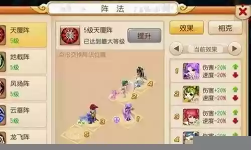 月宫助战阵法搭配阵容插图