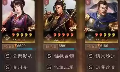 三国反击枪阵容搭配插图