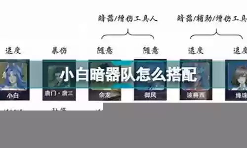 小白8人阵容搭配插图