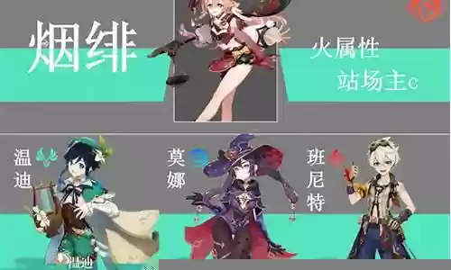 烟绯绫人阵容搭配插图