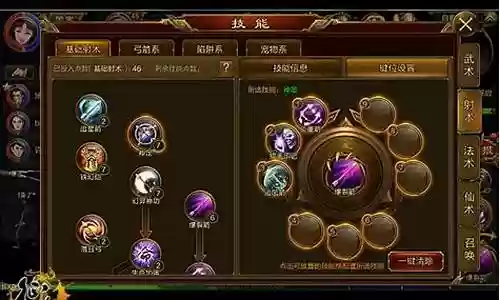 征途手游全部技能点插图