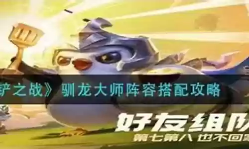 金驯龙大师阵容搭配图片插图