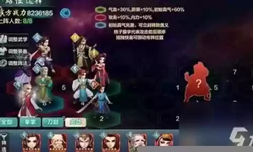 枭雄风云传阵容搭配推荐