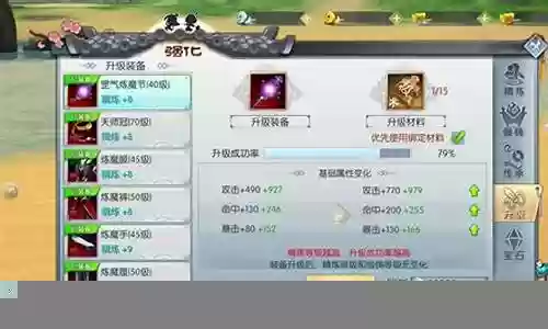 武林外传绝世装备升级需要多少插图