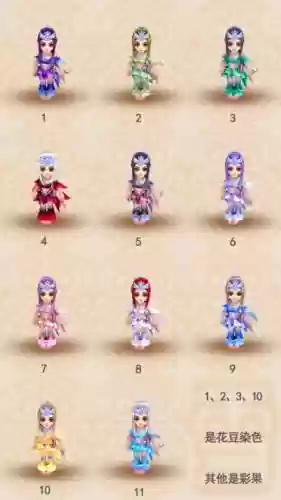 梦幻西游巫蛮儿渡劫染色插图1