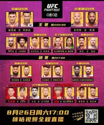 ufc更换阵容插图