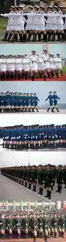 女兵方队阵容插图1