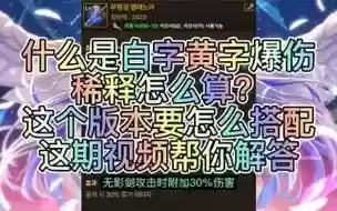 白字和黄字装备插图1