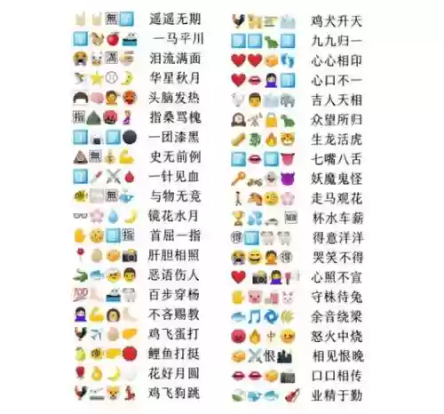 疯狂猜表情攻略所有答案大全表插图1