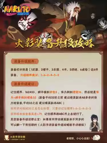 火影忍者先升装备还是升星插图