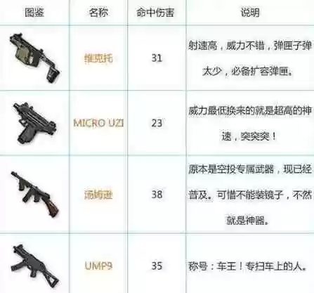 绝地求生武器装备为详解_1插图1