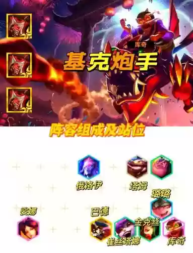 炮手阵容怎么搭配