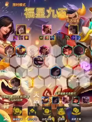 福星阵容搭配女插图1