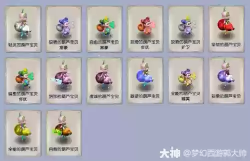 梦幻西游怪物卡片4级插图1