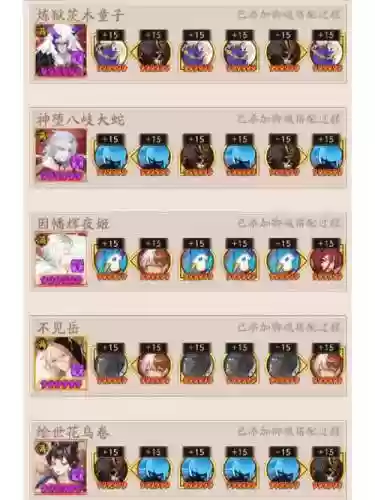 大蛇奇谈阵容插图