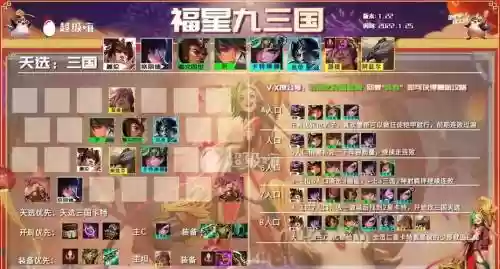 福星三国阵容搭配插图