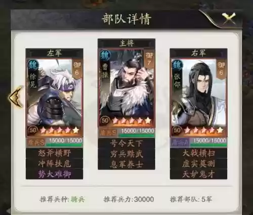 最强神将阵容插图