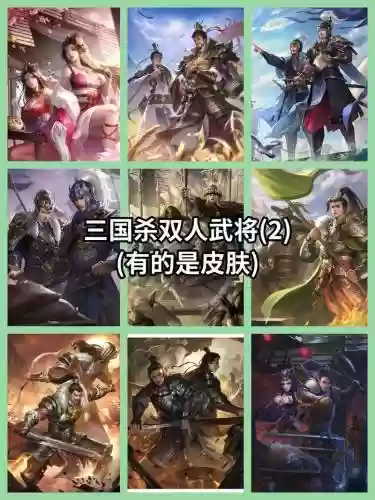 三国杀手游双武将搭配阵容插图