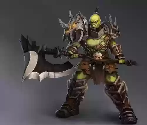 兽人神圣武器袖珍罐插图1