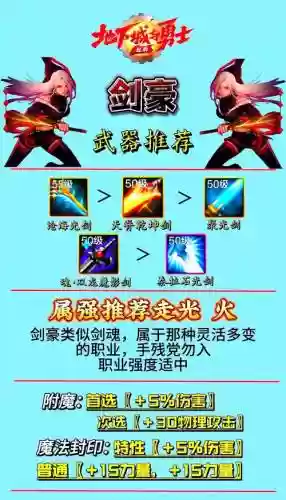 剑豪刷图用什么属性的武器插图