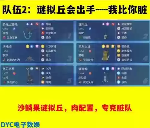 PVP阵容选择插图1