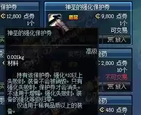 神圣的武器强化保护插图
