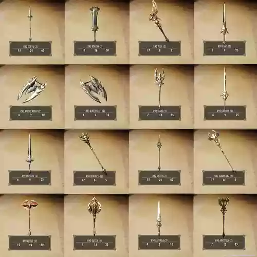 天堂2武器制作材料大全图片插图