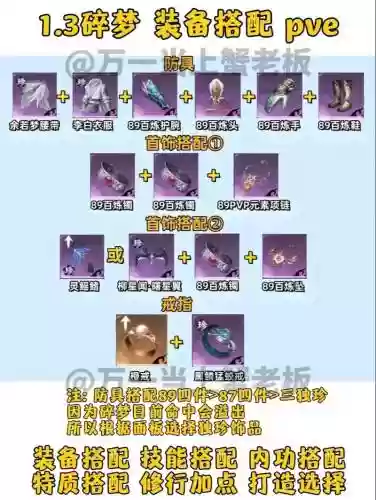 逆水寒碎梦装备排行怎么看插图1