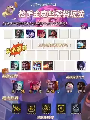 手游六剑士4枪手阵容搭配