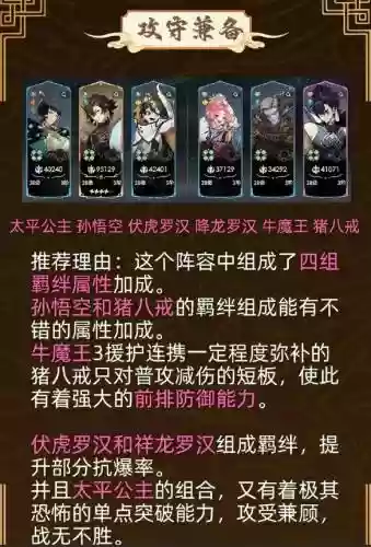 少年西游记金蝉搭配阵容插图1
