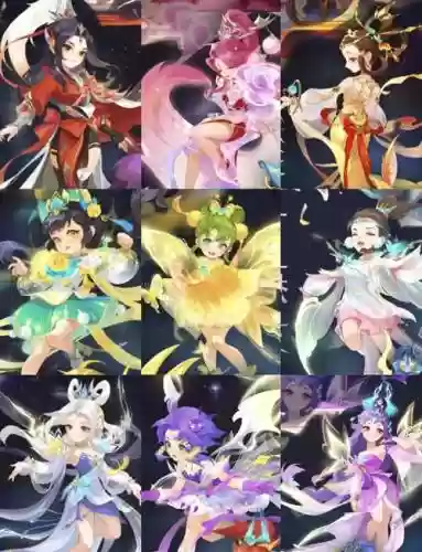 梦幻西游人物染色大全插图