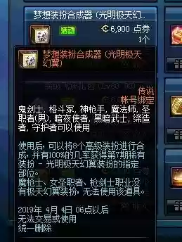 dnf梦想什么装备合成插图