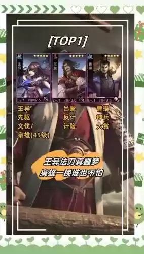 率土之滨强阵容插图1