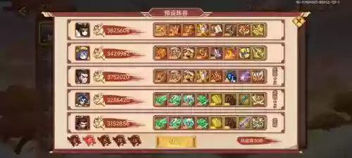 平民500阵容插图