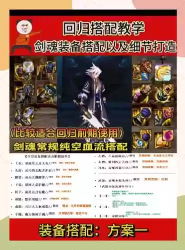 剑魂刷图输出时装技能加点插图1