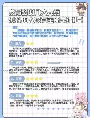 王者荣耀最快发育攻略插图