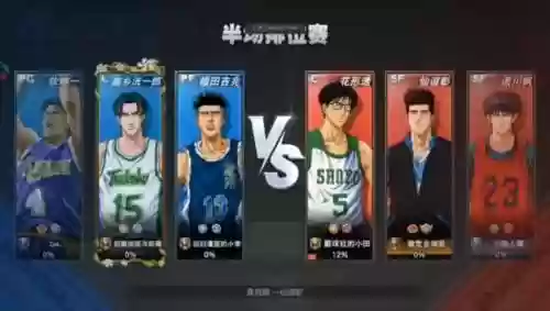 灌篮高手手游老鹰阵容搭配插图