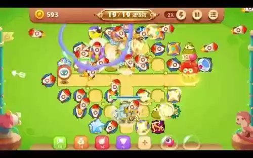 保卫萝卜3游乐园第40关攻略