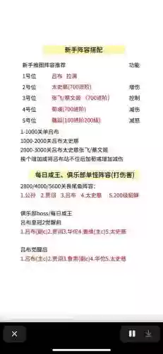 新手阵容搭配插图1