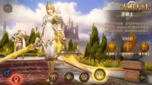 光明大陆40级圣骑武器