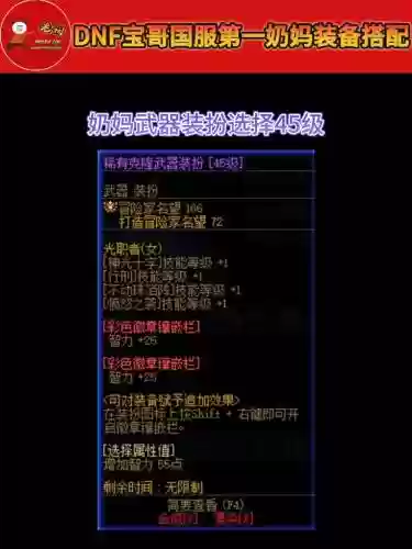 dnf奶妈装备搭配95版本_1插图1