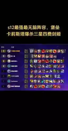 壁垒女皇阵容搭配插图