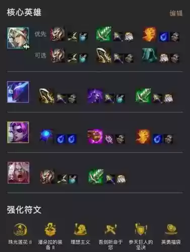 刺客阵容搭配s6装备插图1