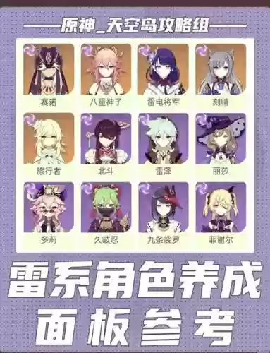 雷主技能搭配大全插图