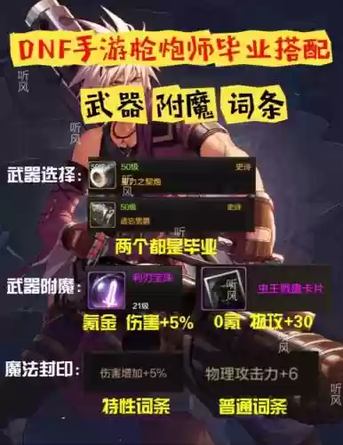dnf枪剑士的武器是什么意思