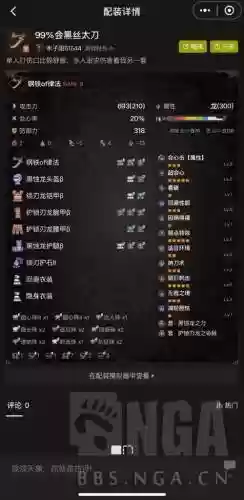 狂战荒古太刀装备搭配插图